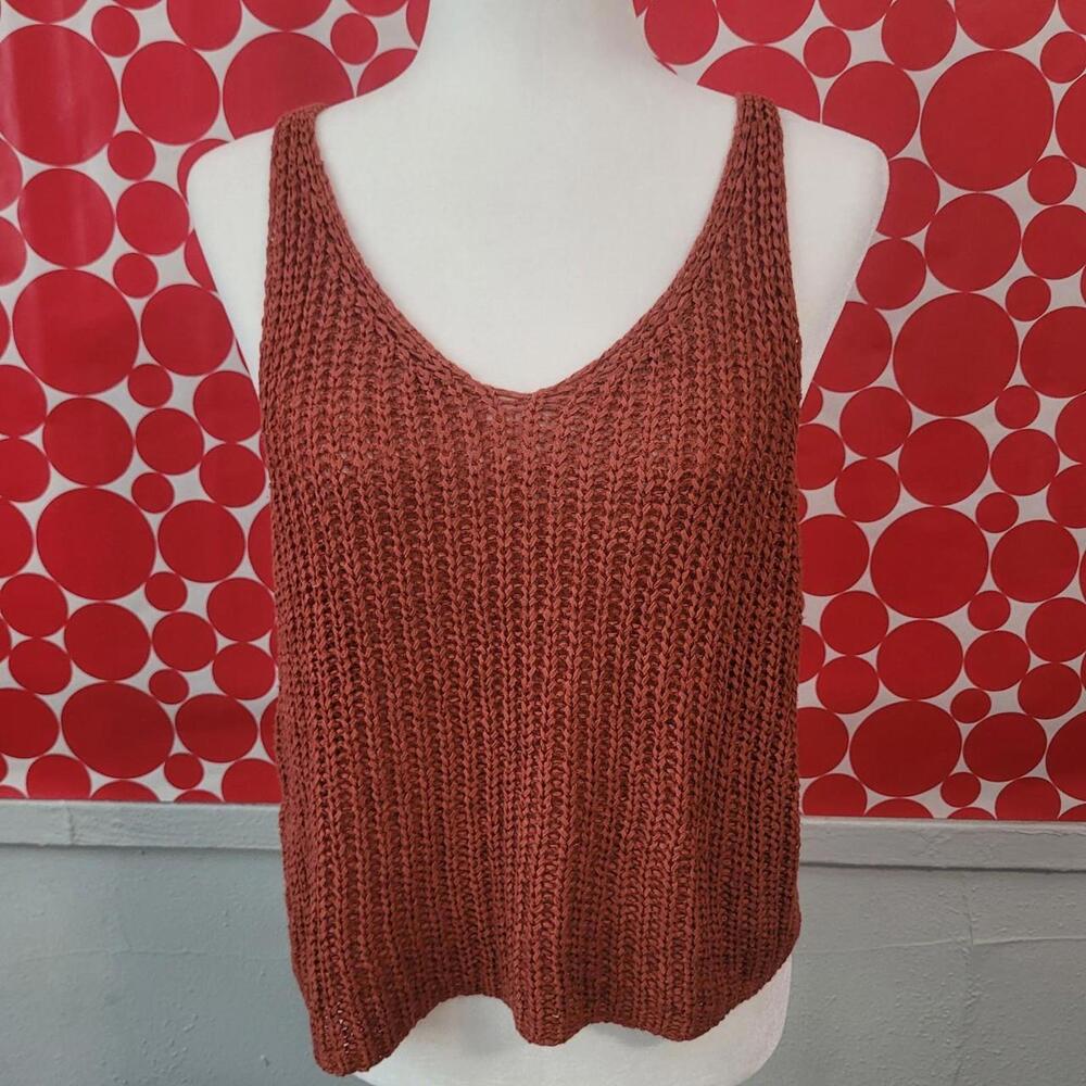 Women's Red and Burgundy Vests-tanks-cami